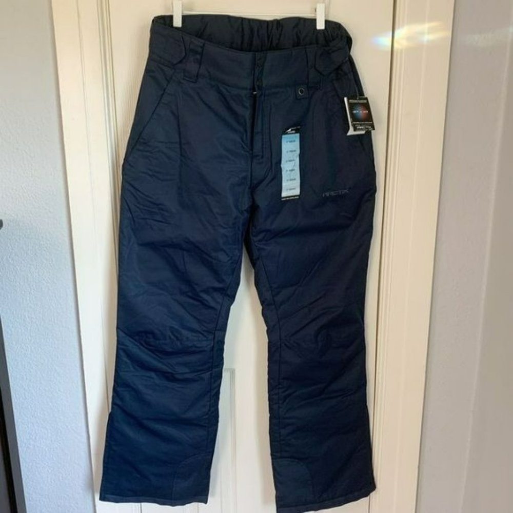 Arctix Navy Blue Insulated Water Resistant Snow Pants Women XL